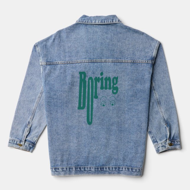 Veste En Jean Boring (Verso)