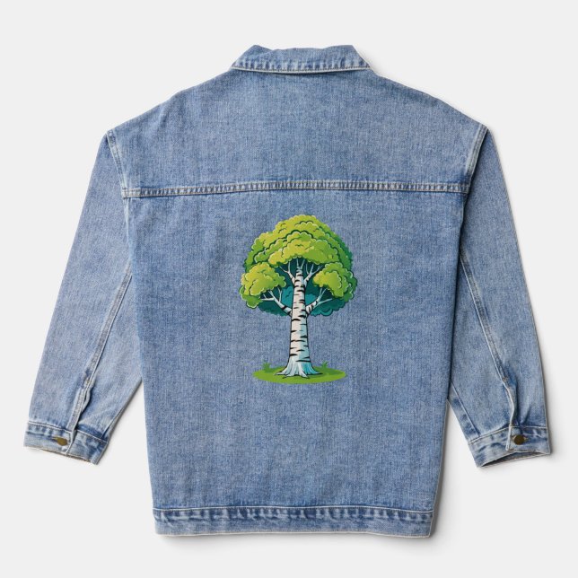 Veste En Jean Bouleau (Verso)