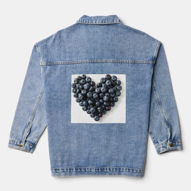 Veste En Jean Bouton (Verso)