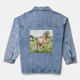 Veste En Jean Brana Pinto Palomino Aquarelle islandaise