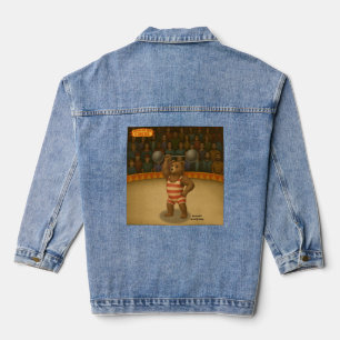 Veste En Jean Brandon, ours fort du cirque