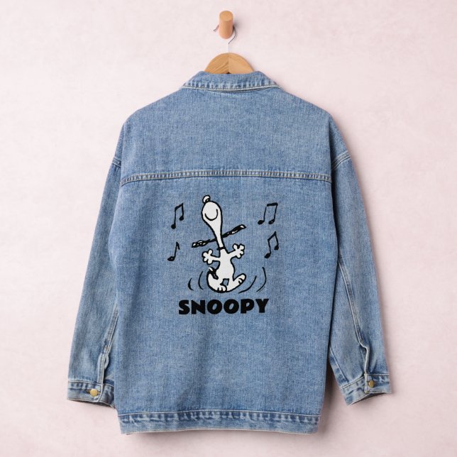 Veste En Jean cacahuètes | Snoopy Dancing (Hangar)