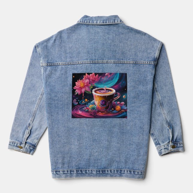 Veste En Jean Café Garden Galaxy (Verso)
