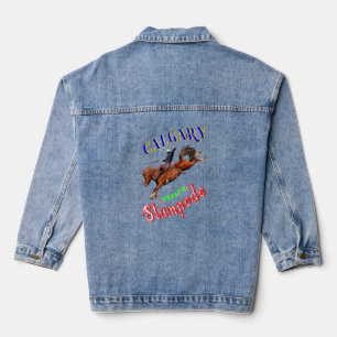Veste En Jean Calgary Yeehaw Stampede