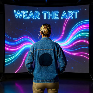 Veste En Jean Calme abyssal