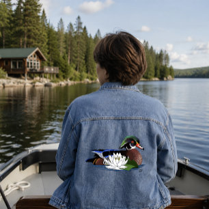 Veste En Jean Canard branchu nénuphar