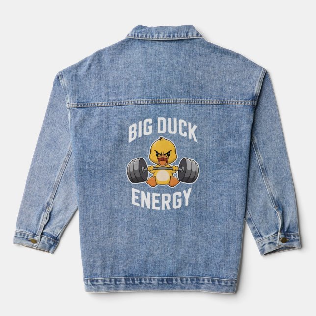 Veste En Jean Canard léger (Verso)