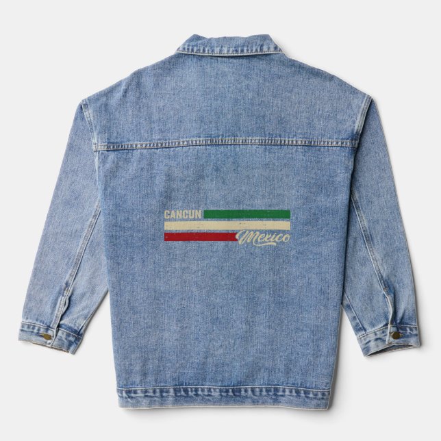 Veste En Jean Cancun Mexique (Verso)