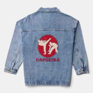Veste En Jean Capoeira Brésil Danseuse Entraînement Martial Athl