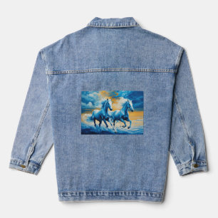 Veste En Jean Capuches à galoper : inspirées par la nature
