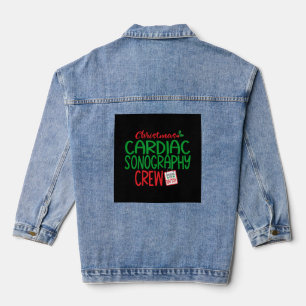 Veste En Jean Cardiac sonographe