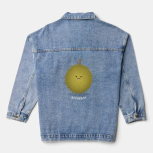 Veste En Jean Caricature de durian joyeux