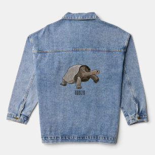 Veste En Jean Caricature de la tortue des Galapagos