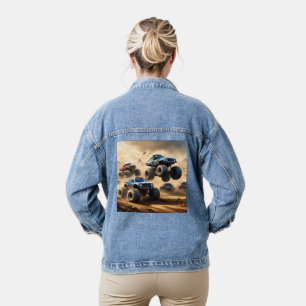 Veste En Jean Carnage de camions monstres,