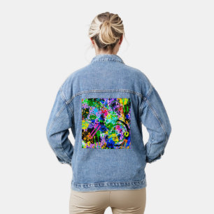 Veste En Jean Carnaval de Graffiti 1