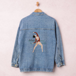Veste En Jean Carte postale cadeau Ballerina personnalisée