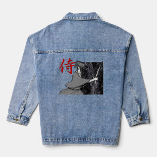 Veste En Jean Carte postale SAMURAI 01a