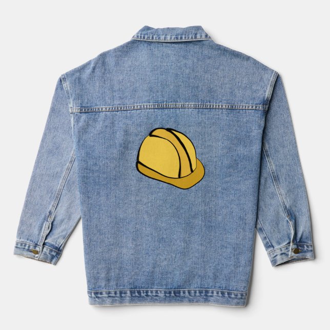 Veste En Jean Casque de sécurité (Verso)