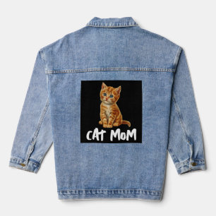Veste En Jean CAT MOM CUT GINGER Denim Jean Veste