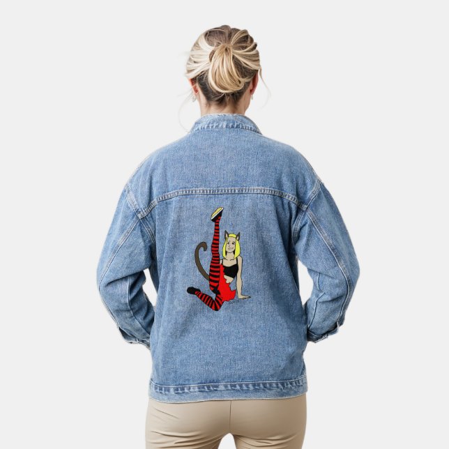 Veste En Jean catgirl (Modèle)
