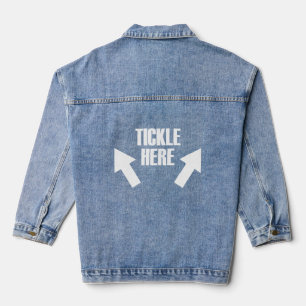 Veste En Jean Ce sont des armureries de Ticklish Ticklish Tickle