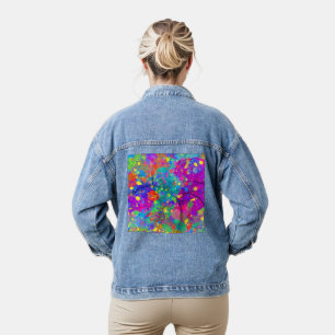 Veste En Jean Célébration Colorée