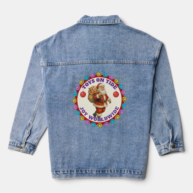 Veste En Jean célébration de Noël (Verso)