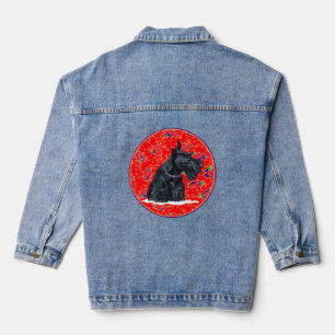 Veste En Jean Célébration des Terriers Écossais