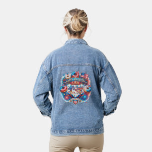 Veste En Jean Célébrez le 250e anniversaire de l'Amérique avec u