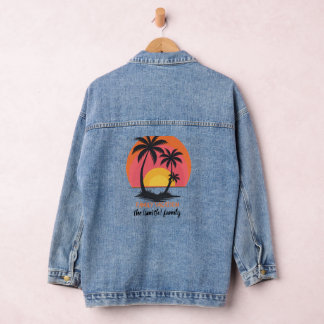 Veste En Jean Célébrez votre voyage d'été en famille avec ce sty