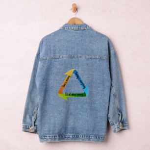 Veste En Jean C'est de l'argent T-shirt