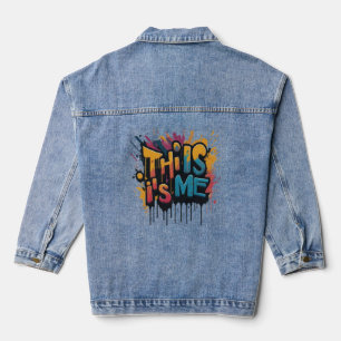 Veste En Jean C'est moi, t-shirts popculture colorés et vibrants