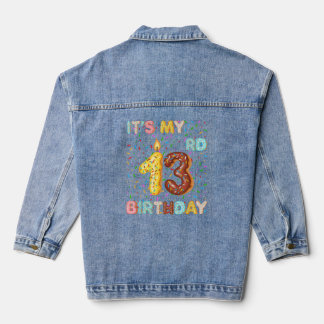 Veste En Jean C'est mon 13e anniversaire de Donut Doux 13 ans
