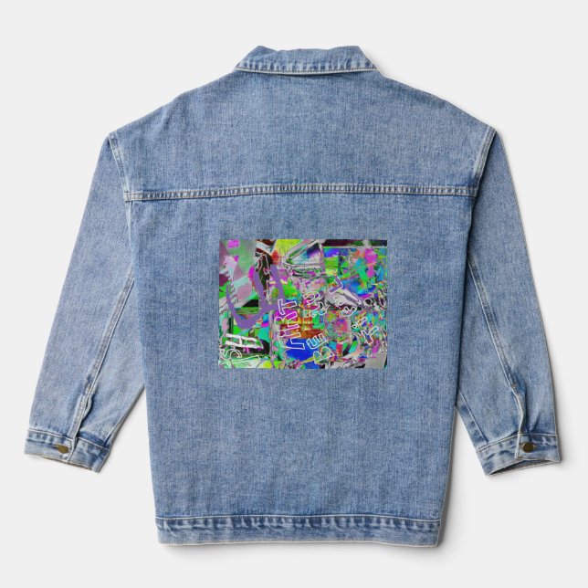 Veste En Jean C'est un design, bébé ! (Verso)