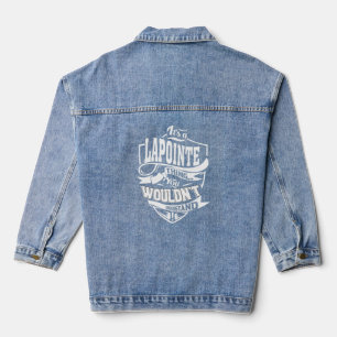 Veste En Jean C'est une chose LAPOINTE