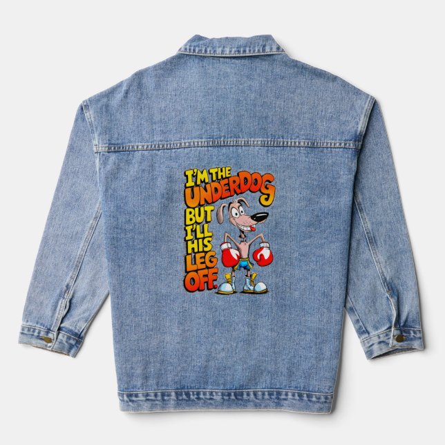Veste En Jean "Champion de l'outsider" (Verso)