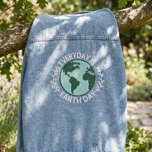 Veste En Jean Chaque Jour Est Le Jour De La Terre - Amoureux De