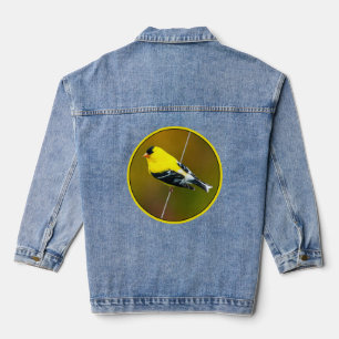 Veste En Jean Chardonneret d'Amérique - Photographie originale