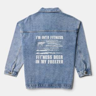 Veste En Jean Chasse Cerf Je suis dans Fitness Fit Ness Deer dan