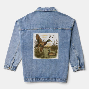 Veste En Jean Chasse-Rétro-Volant-Caner-Mallard,