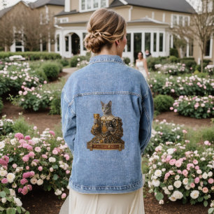 Veste En Jean Chat Bleu Russe Lucrezia de Médici
