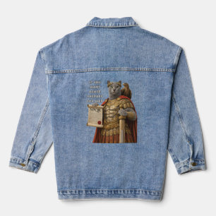Veste En Jean Chat César Bleu Russe