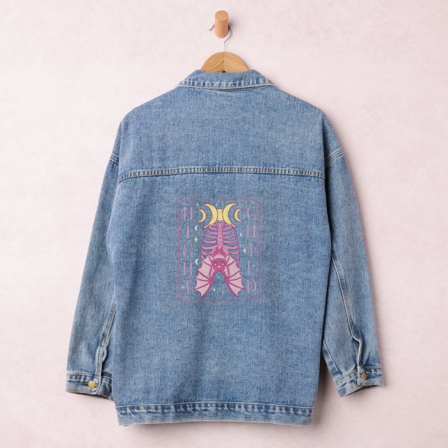 Veste En Jean Chat-enfant Pagan Moon (Hangar)