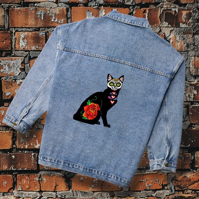 Veste En Jean Chat noir de Sugar (Créateur téléchargé)
