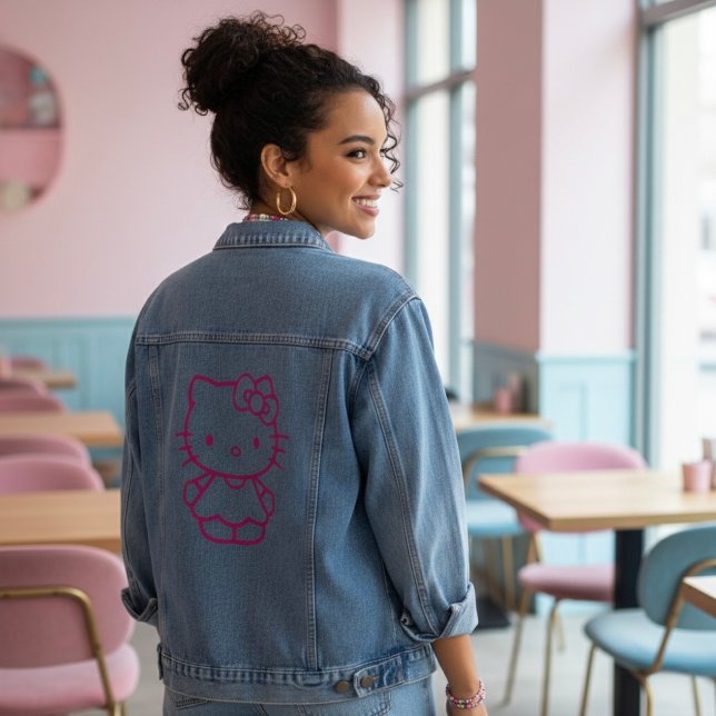 Veste En Jean Chatte (Créateur téléchargé)
