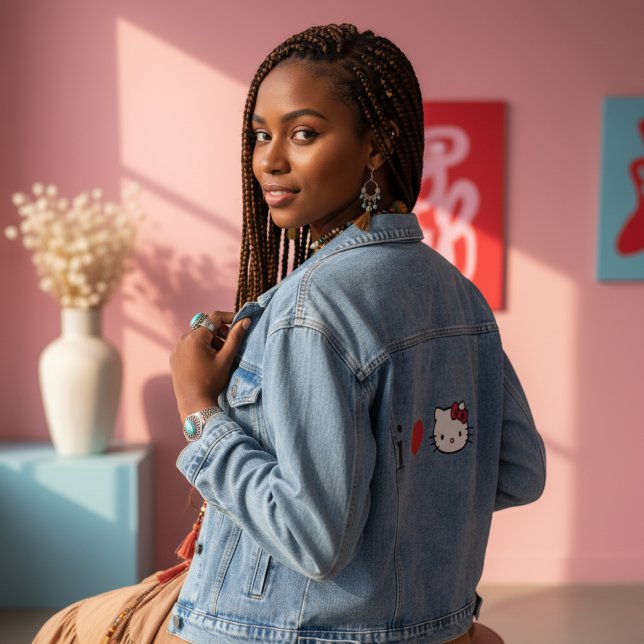 Veste En Jean Chatte (Créateur téléchargé)