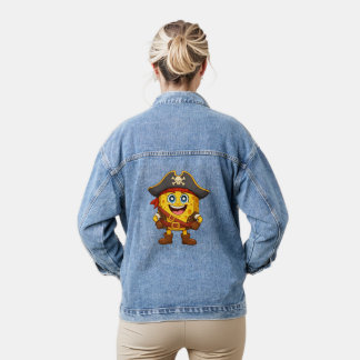 Veste En Jean CheeseSunny Pirate – T-Shirt Mignon Kawaii
