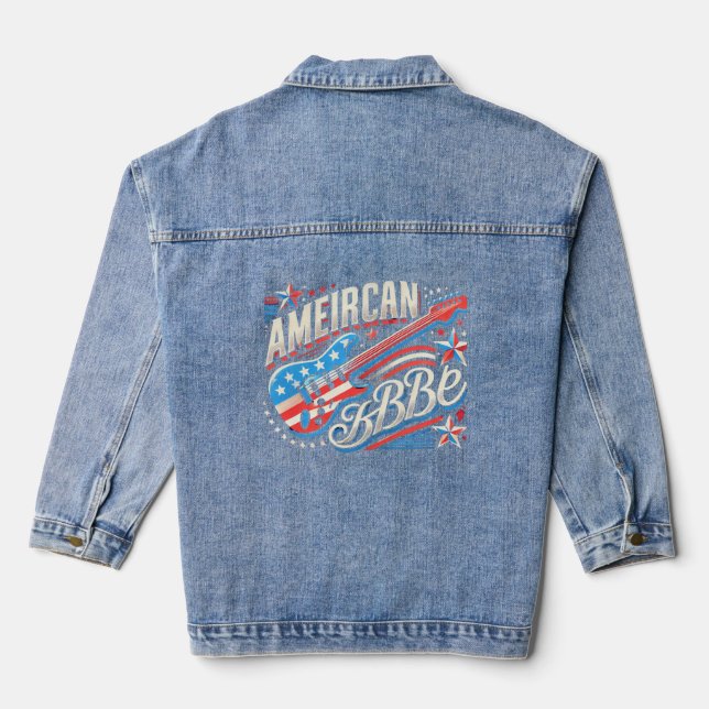 Veste En Jean Chemise America Tri-Blend (Verso)