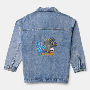 Veste En Jean Chemise cadeau Halloween Nightmare avant Noël