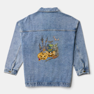 Veste En Jean Chemise cadeau Halloween Nightmare avant Noël